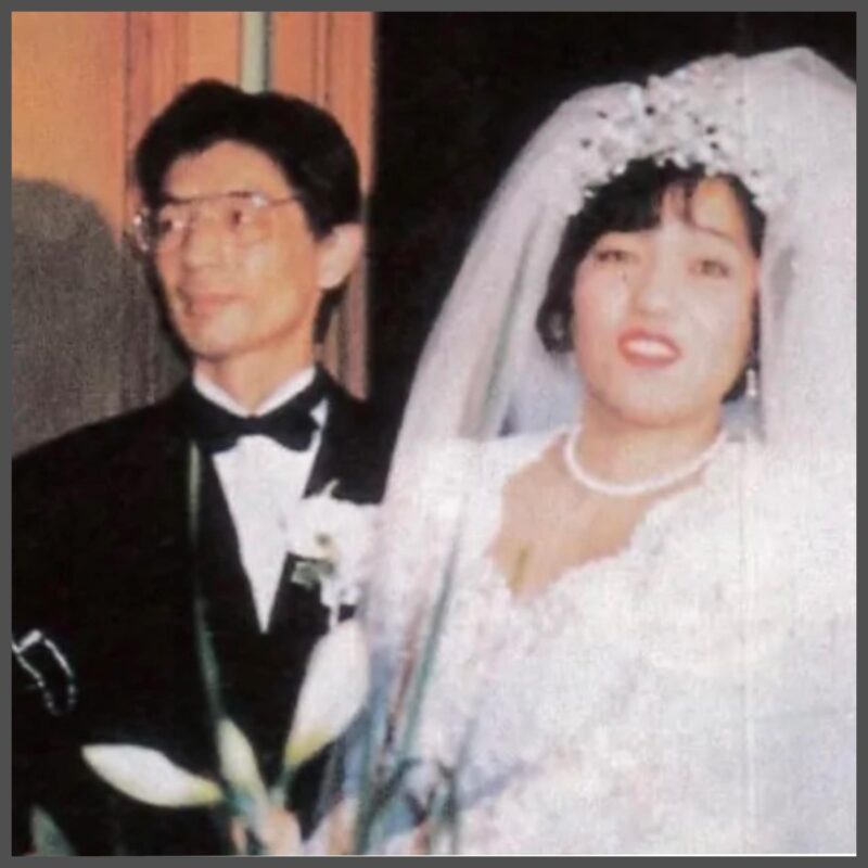 林真理子さんと東郷順さんの結婚式