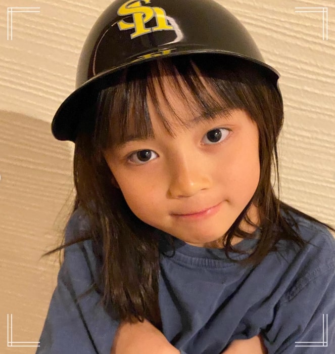 プロ野球選手・川崎宗徳の長女・八留ちゃんの写真