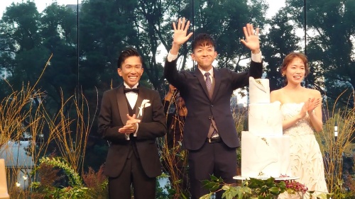 一山麻緒さんと鈴木健吾さん結婚式