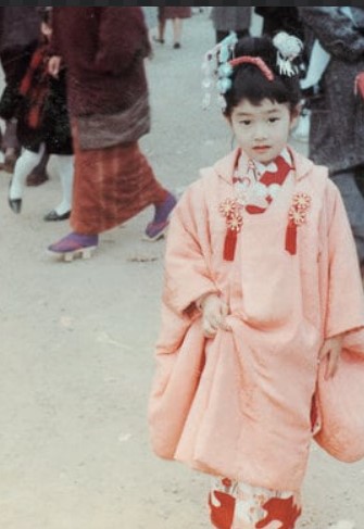 幼少時代の夏目雅子