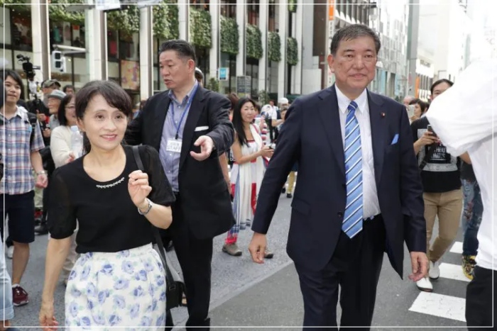 石破茂さん夫婦