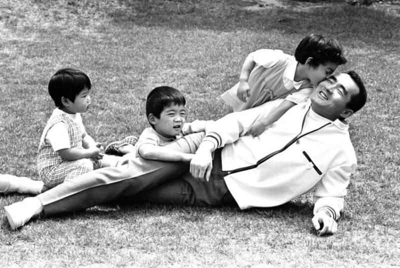 長嶋茂雄と子ども達