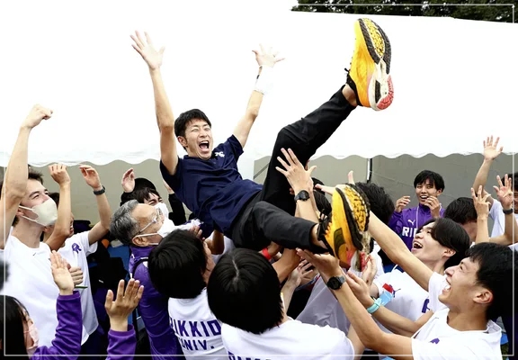 上野裕一郎さん立教大学駅伝部監督として快挙達成