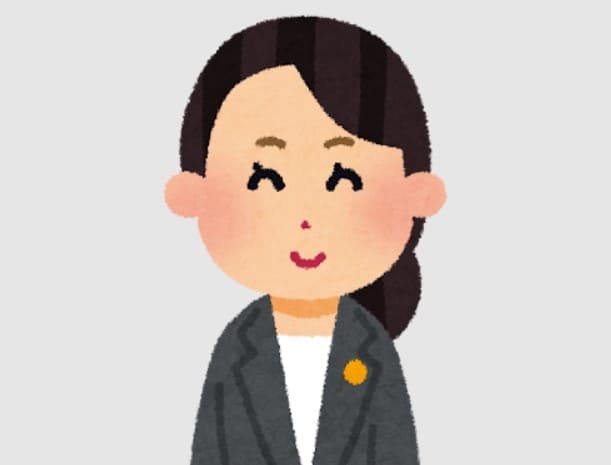 弁護士の女性イラスト