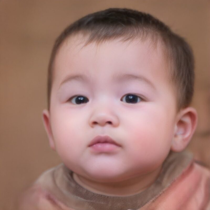 若元春関赤ちゃん予想図①