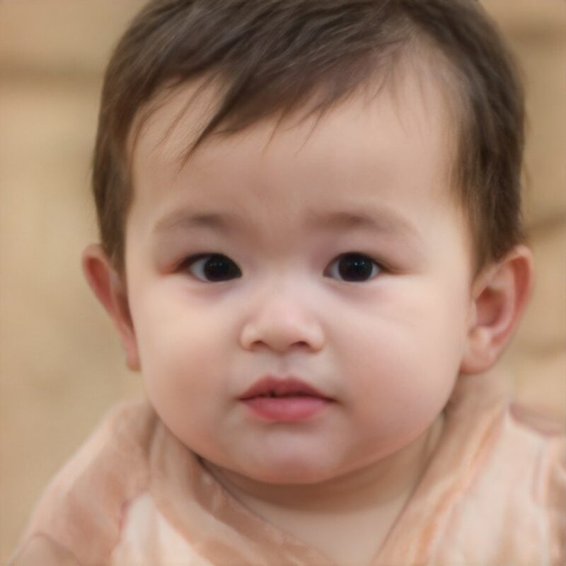 若元春関赤ちゃん予想図②